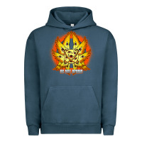 Pigment Midnight Navy biblically accurate angel meme ophanim be not afraid t shirt Urban Hoodie - linhVisuals