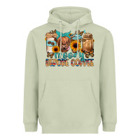 Matcha moody before coffee Heavyweight Hoodie - JahusDesignShop