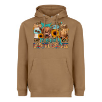 Toasted Coconut moody before coffee Heavyweight Hoodie - JahusDesignShop