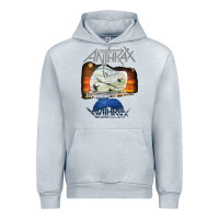 Heather Grey anthrax – persistence of time 30th anniversary tank top Urban Hoodie - linhVisuals
