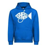 Cobalt matching church christian group bible verse fishers of men pullover ho Urban Hoodie - linhVisuals