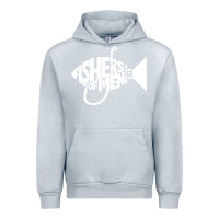 Heather Grey matching church christian group bible verse fishers of men pullover ho Urban Hoodie - linhVisuals
