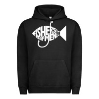 Pigment Black matching church christian group bible verse fishers of men pullover ho Urban Hoodie - linhVisuals