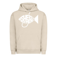 Pigment French Oak matching church christian group bible verse fishers of men pullover ho Urban Hoodie - linhVisuals