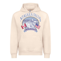 Sandshell americana niagara falls scene canada america flags sweatshirt Urban Hoodie - linhVisuals