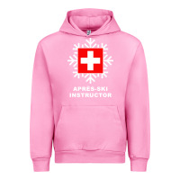 Fuchsia Pink après ski instructor sweatshirt Urban Hoodie - linhVisuals