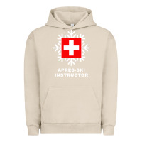 Pigment French Oak après ski instructor sweatshirt Urban Hoodie - linhVisuals