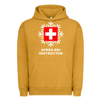 Pigment Peanut Butter après ski instructor sweatshirt Urban Hoodie - linhVisuals