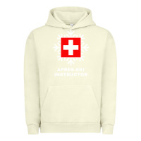 Pigment Pistachio après ski instructor sweatshirt Urban Hoodie - linhVisuals