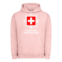 Pigment Salmon après ski instructor sweatshirt Urban Hoodie - linhVisuals