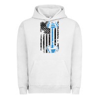 Pigment Lunar Rock american flag gym and fitness  weight lifting gift t shirt Urban Hoodie - linhVisuals