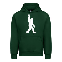 Forest Green funny bigfoot middle finger for squatch believers t shirt Urban Hoodie - linhVisuals