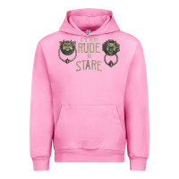 Fuchsia Pink it's very rude to stare labyrinth door knocker tank top Urban Hoodie - linhVisuals