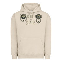 Pigment French Oak it's very rude to stare labyrinth door knocker tank top Urban Hoodie - linhVisuals