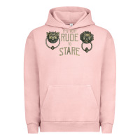 Pigment Salmon it's very rude to stare labyrinth door knocker tank top Urban Hoodie - linhVisuals