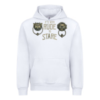 White it's very rude to stare labyrinth door knocker tank top Urban Hoodie - linhVisuals