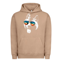 Pigment Burro american akita shirts with glasses sunglasses retro style t shirt Urban Hoodie - linhVisuals