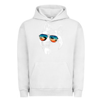 Pigment Lunar Rock american akita shirts with glasses sunglasses retro style t shirt Urban Hoodie - linhVisuals