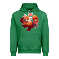 Emerald turning red Merch Urban Hoodie - linhVisuals