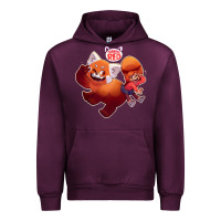 Mauve Wine turning red Merch Urban Hoodie - linhVisuals