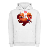 Pigment Lunar Rock turning red Merch Urban Hoodie - linhVisuals