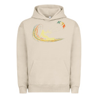 Pigment French Oak kite kiteboarding kiting kitesurfing kitesurf gift premium t shirt Urban Hoodie - linhVisuals