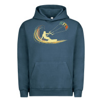Kite Kiteboarding Kiting Kitesurfing Kitesurf Gift Premium T Shirt Urban Hoodie | Teevron