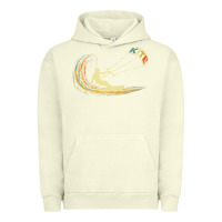 Pigment Pistachio kite kiteboarding kiting kitesurfing kitesurf gift premium t shirt Urban Hoodie - linhVisuals