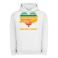 Pigment Lunar Rock mama duck mother of 3 duckling funny mom mommy animal lover t shirt Urban Hoodie - linhVisuals