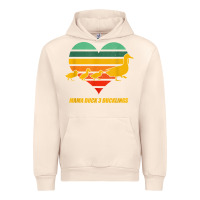 Sandshell mama duck mother of 3 duckling funny mom mommy animal lover t shirt Urban Hoodie - linhVisuals