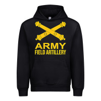 Black army field artillery branch us usa t shirt Urban Hoodie - linhVisuals
