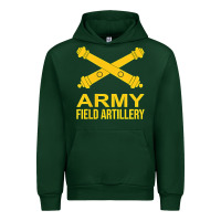 Forest Green army field artillery branch us usa t shirt Urban Hoodie - linhVisuals