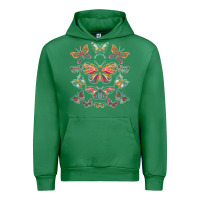 Emerald butterfly breeds butterfly t shirt Urban Hoodie - linhVisuals