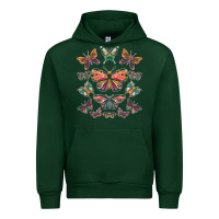Forest Green butterfly breeds butterfly t shirt Urban Hoodie - linhVisuals