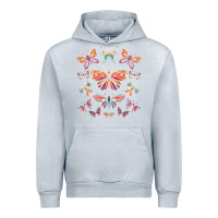 Heather Grey butterfly breeds butterfly t shirt Urban Hoodie - linhVisuals