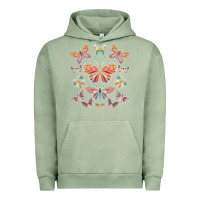 Pigment Oil Green butterfly breeds butterfly t shirt Urban Hoodie - linhVisuals