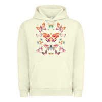 Pigment Pistachio butterfly breeds butterfly t shirt Urban Hoodie - linhVisuals