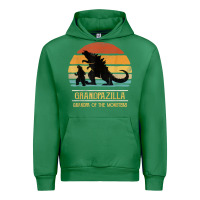 Emerald mens grandpazilla grandpa of monsters retro halloween christmas t shir Urban Hoodie - linhVisuals