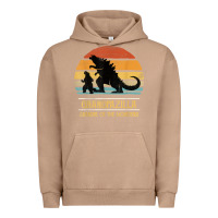 Pigment Burro mens grandpazilla grandpa of monsters retro halloween christmas t shir Urban Hoodie - linhVisuals