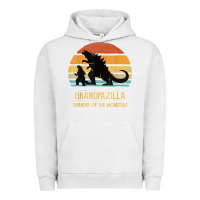 Pigment Lunar Rock mens grandpazilla grandpa of monsters retro halloween christmas t shir Urban Hoodie - linhVisuals