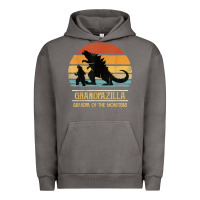 Pigment Tornado mens grandpazilla grandpa of monsters retro halloween christmas t shir Urban Hoodie - linhVisuals