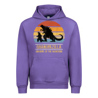 Tulip mens grandpazilla grandpa of monsters retro halloween christmas t shir Urban Hoodie - linhVisuals