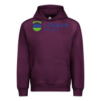 Mauve Wine lehman college Urban Hoodie - linhVisuals