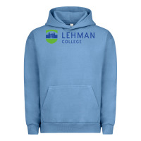 Pigment Pebble Blue lehman college Urban Hoodie - linhVisuals
