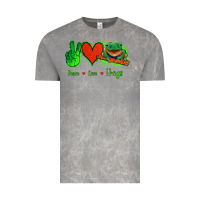 Cloud Rock Peace Love Frogs Vintage Tee - Jasminsmagicworld