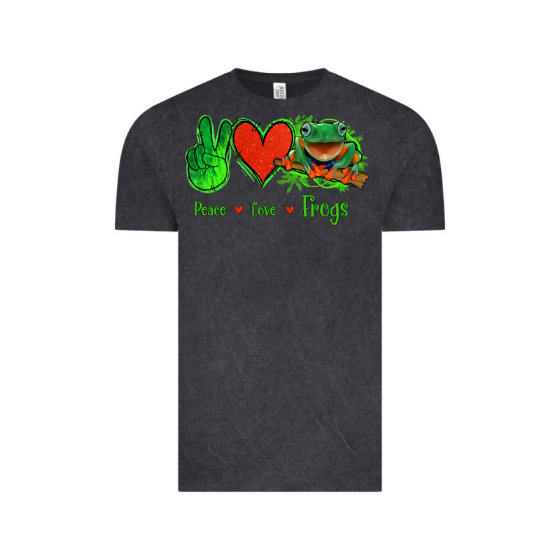Peace Love Frogs Vintage Tee by Jasminsmagicworld | Teevron