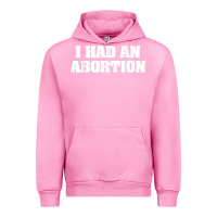 Fuchsia Pink i had an abortion shirt pro choice Urban Hoodie - linhVisuals