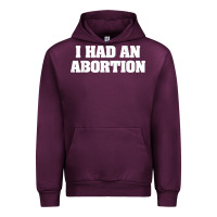 Mauve Wine i had an abortion shirt pro choice Urban Hoodie - linhVisuals