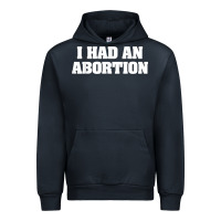 Navy i had an abortion shirt pro choice Urban Hoodie - linhVisuals