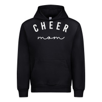 Black cute cheer mom t shirt Urban Hoodie - linhVisuals